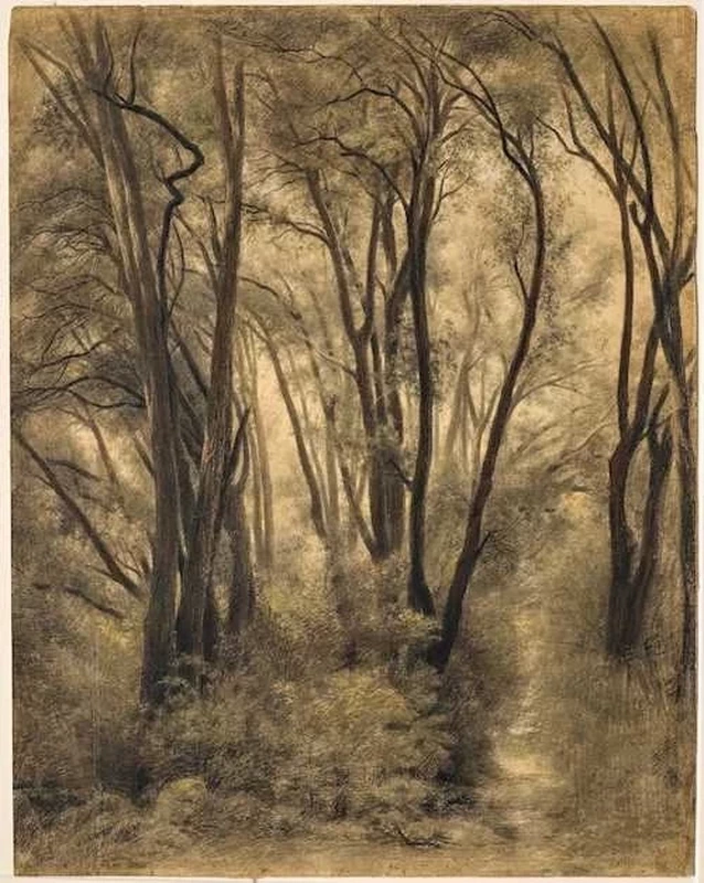 Nella foresta, 1865